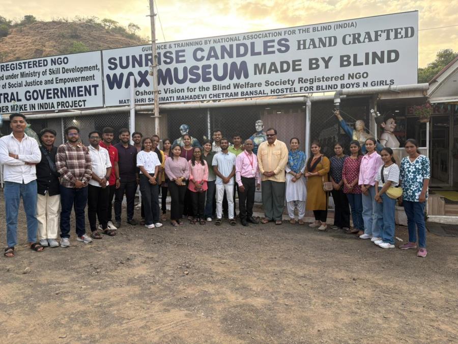 Industrial Visit at SUNRISE CANDLES, Mahabale